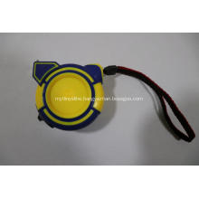 Retractable Steel Tape Measure With Rubber Covered